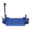 304 stainless steel low profile double deck mobile floor scale