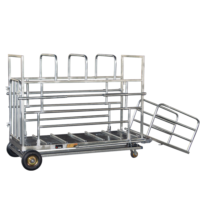 Wireless pig cage scale