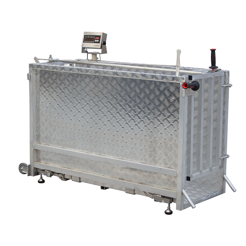 Mobile aluminum aisle scale