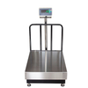 bench scale with back grill