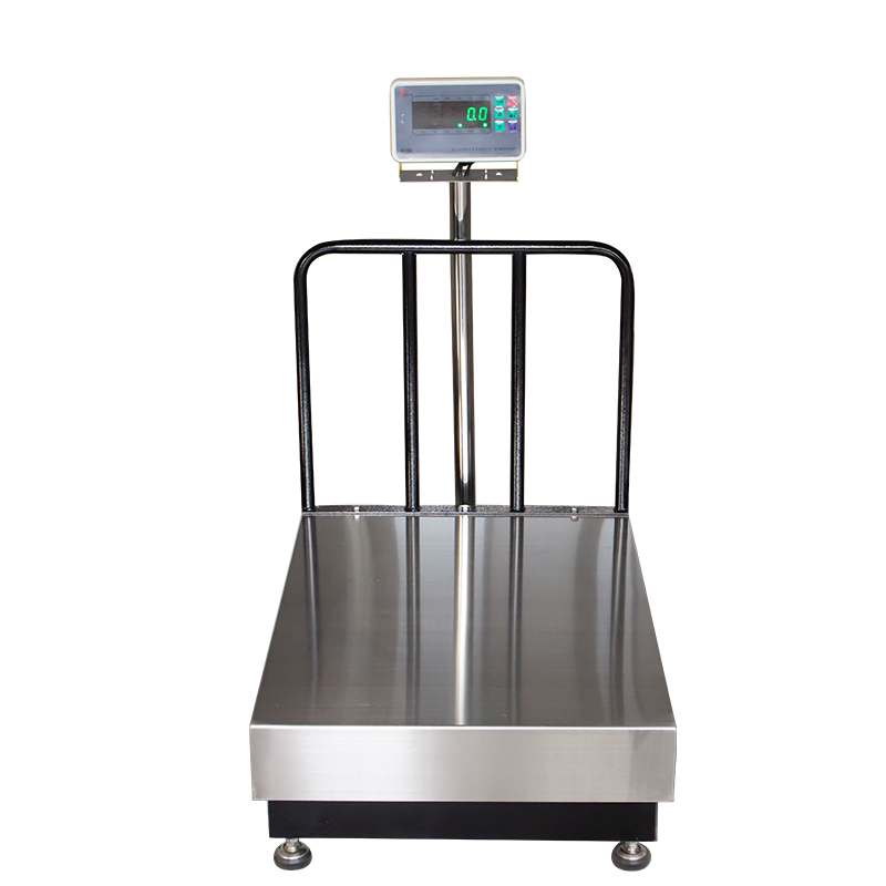 bench scale with back grill