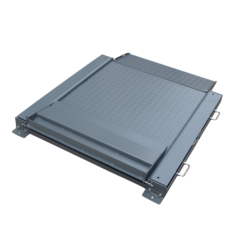 Low Profile Double Deck Floor Scale With Ramps