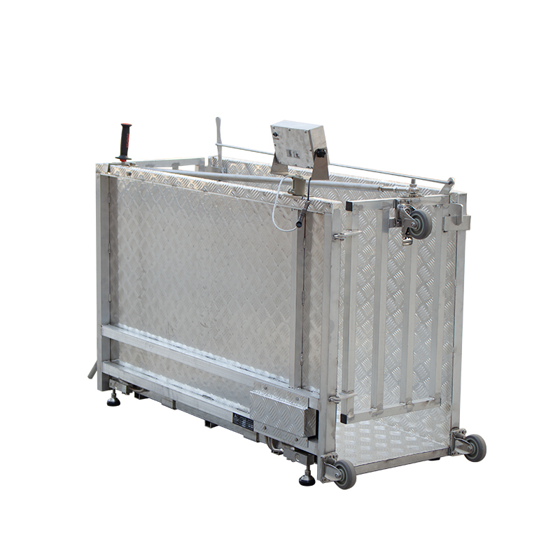  Mobile aluminum aisle scale