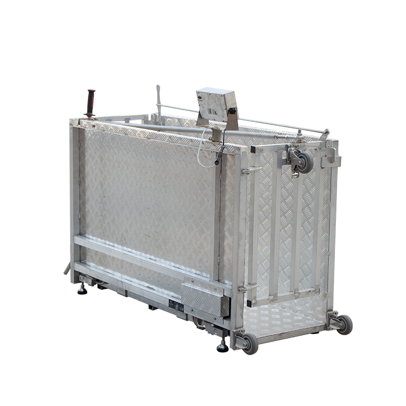  Mobile aluminum aisle scale