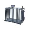 control lever cage scale for pig