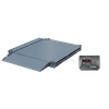 Low Profile Double Deck Floor Scale With Ramps