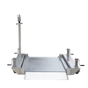 304 stainless steel low profile double deck mobile floor scale