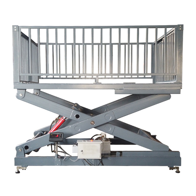 Scissor Lifting Floor Scale