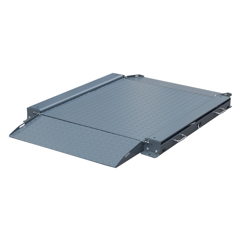 Low Profile Double Deck Floor Scale With Ramps