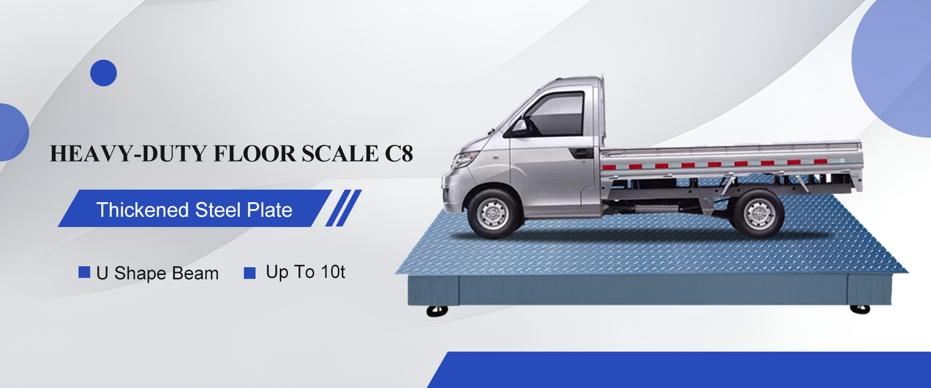 HEAVY-DUTY FLOOR SCALE C8