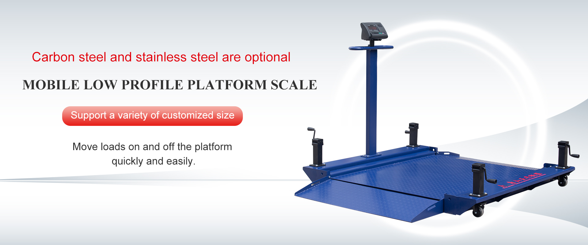 MOBILE LOW PROFILE PLATFORM SCALE