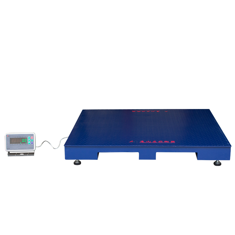 Floor Scale with Forklift Hole